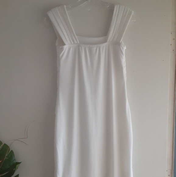 🌺 Enfocus Studio Sz 8 White Dress - Picture 8 of 10